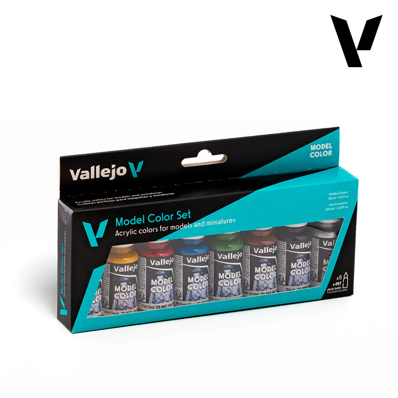 Set Acrílicos Colores Básicos Vallejo Model Color - Image 3