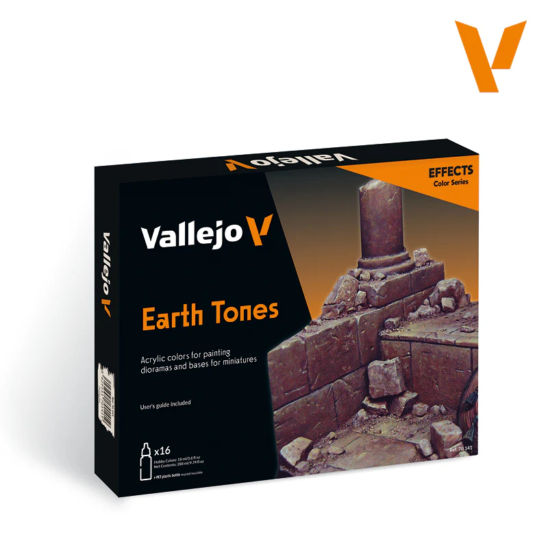 Set Acrílicos Tonos Tierra Vallejo Model Color - Image 3