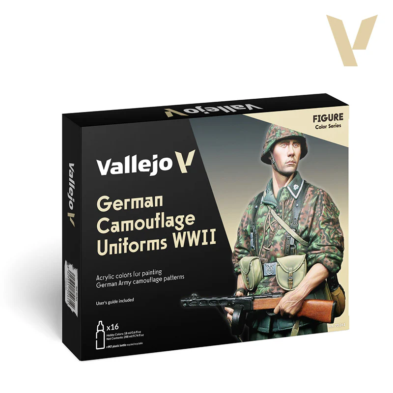 Set Acrílicos Uniformes Alemanes WWII Vallejo Model Color - Image 3