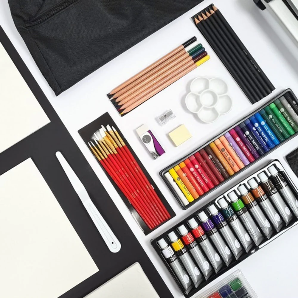 Set Bellas Artes con Caballete 115 Piezas Daler Rowney - Image 3