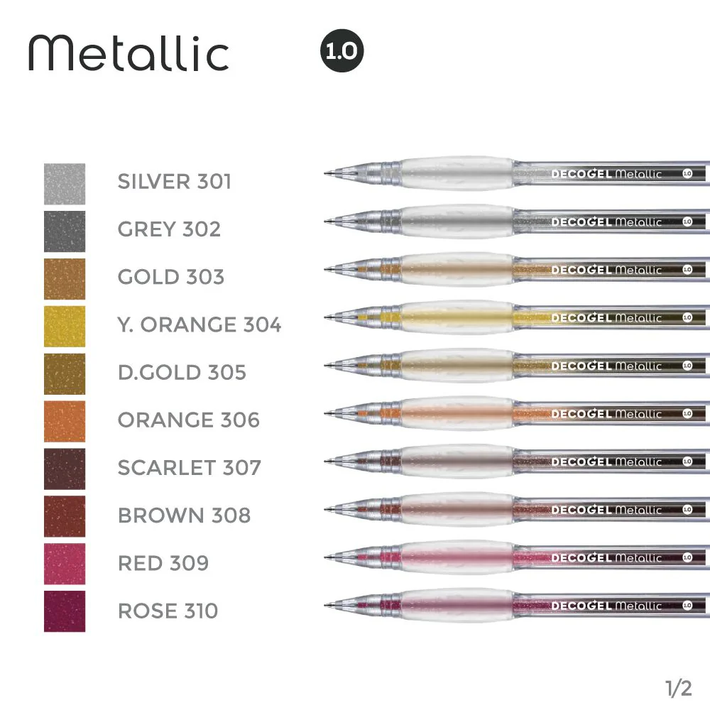 Set de 20 Colores Metallic Decogel 1.0 - Image 5