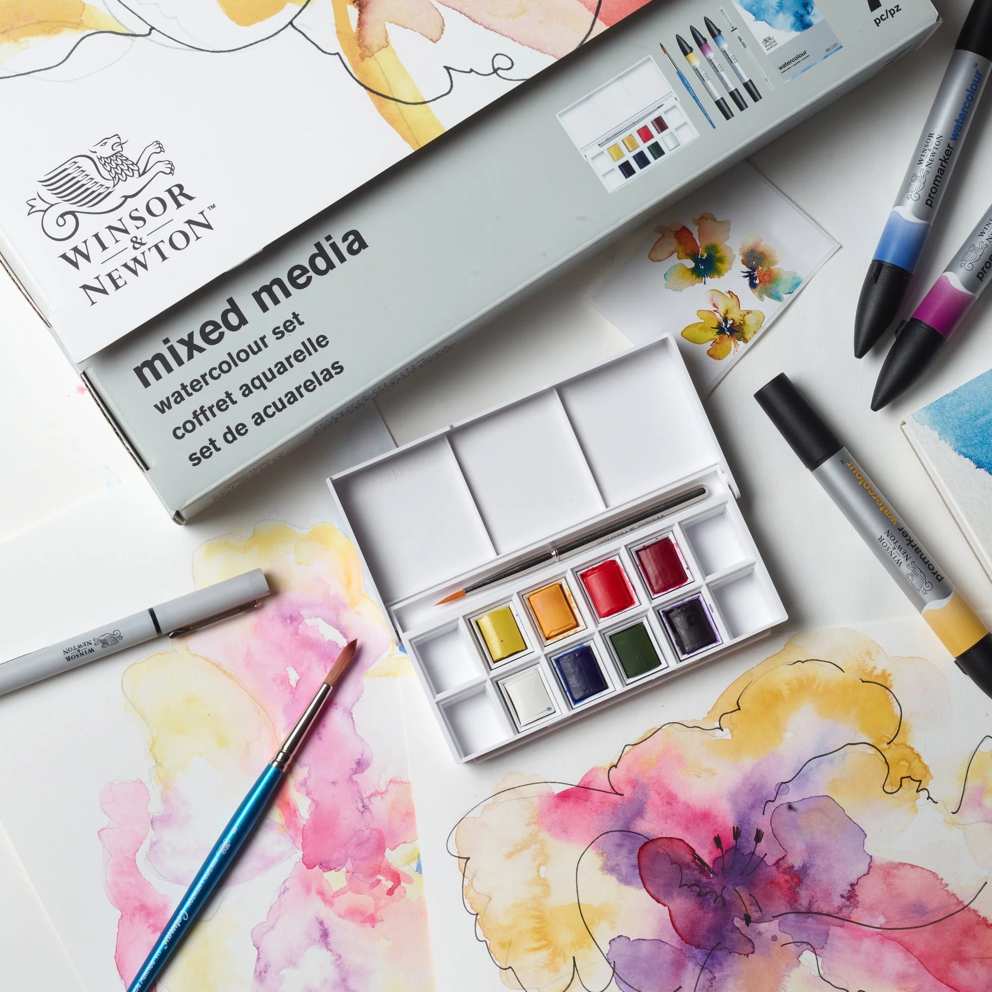 Set de Acuarela Mixed Media Winsor & Newton - Image 4