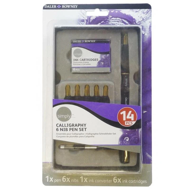 Set de Caligrafía 14 Piezas Simply DALER ROWNEY