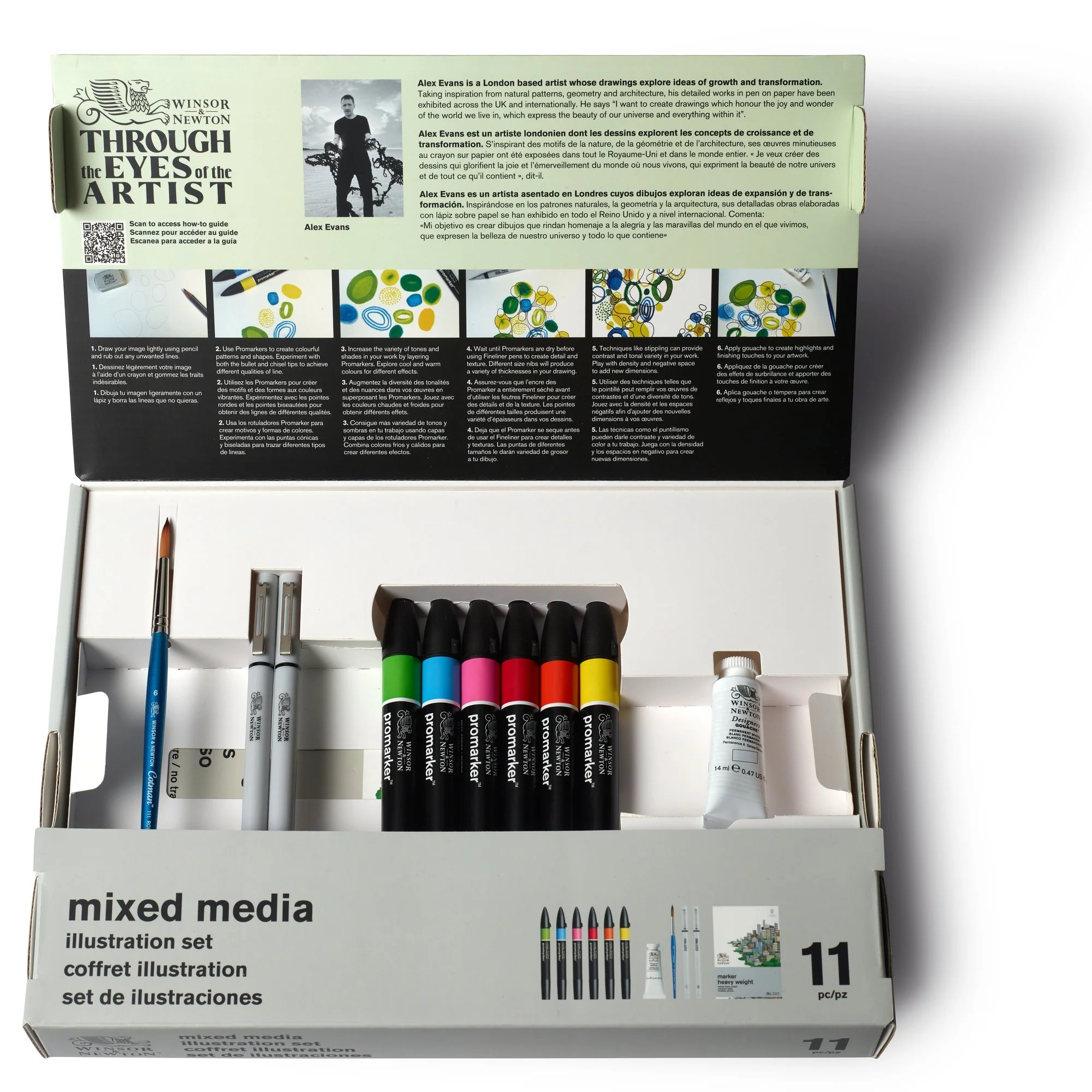 Set de Ilustración Mixed Media Winsor & Newton
