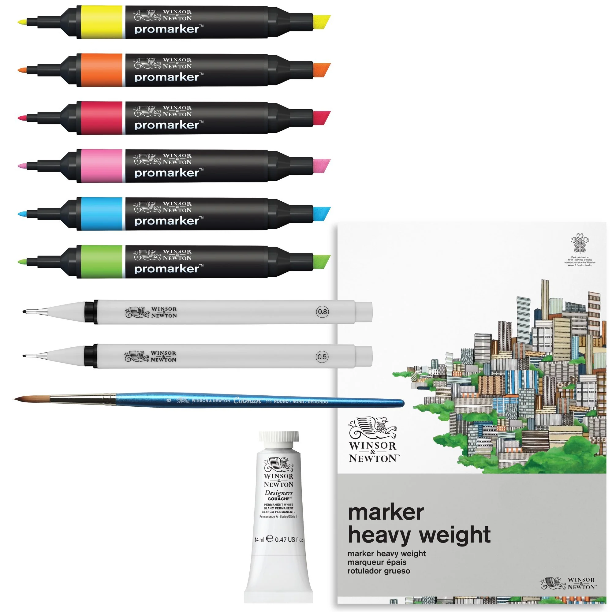 Set de Ilustración Mixed Media Winsor & Newton - Image 2