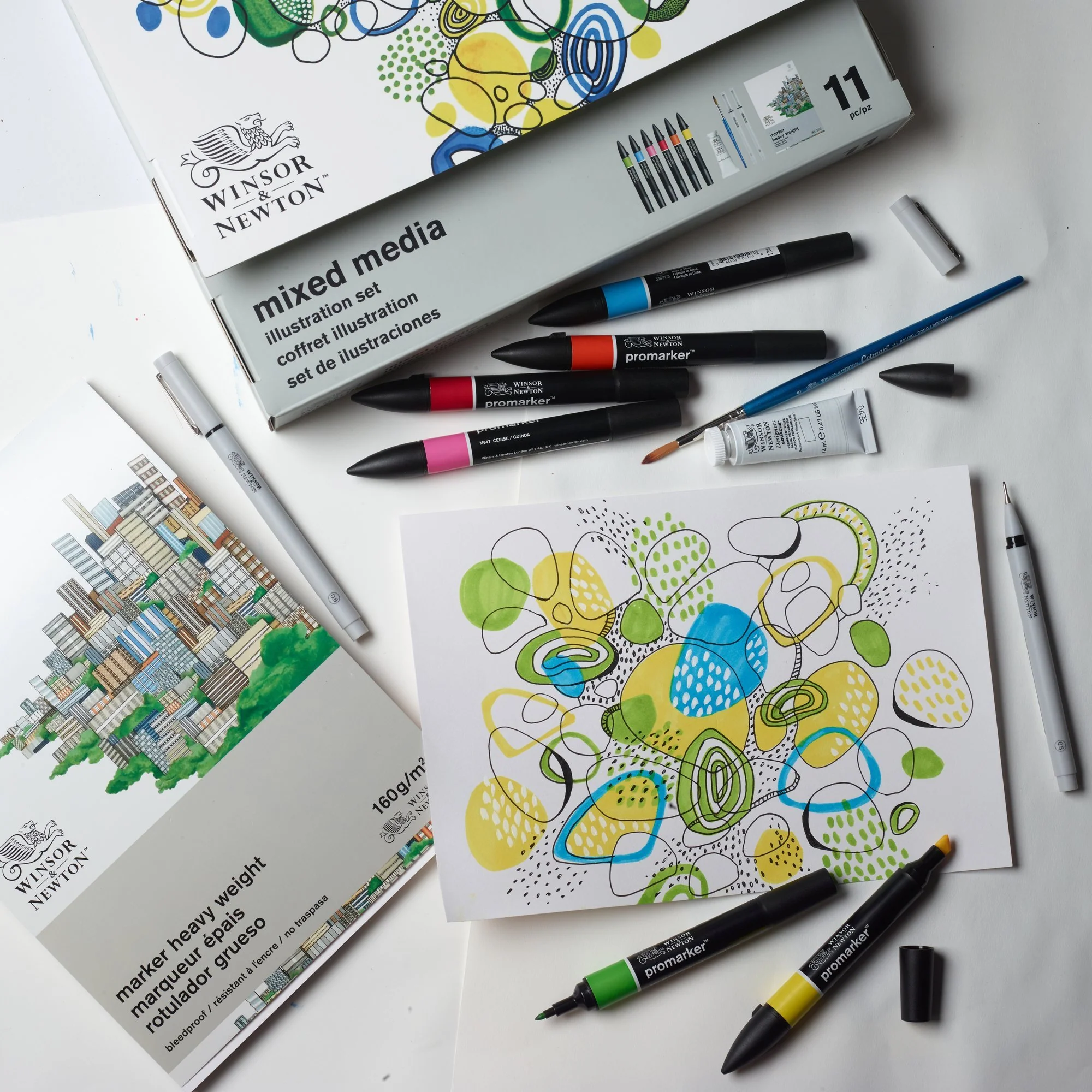 Set de Ilustración Mixed Media Winsor & Newton - Image 4