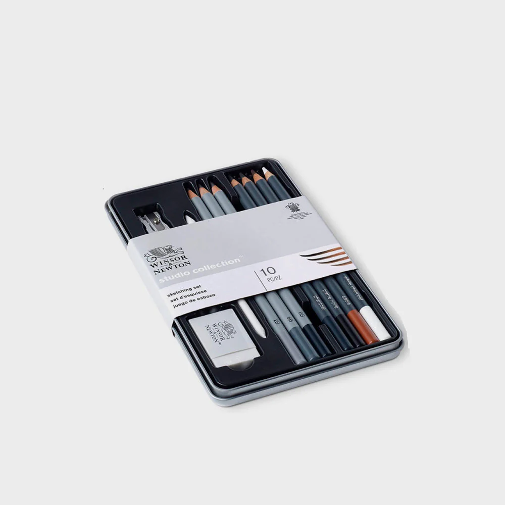 Set Esbozo WINSOR AND NEWTON Studio Collection 10 Piezas - Image 2