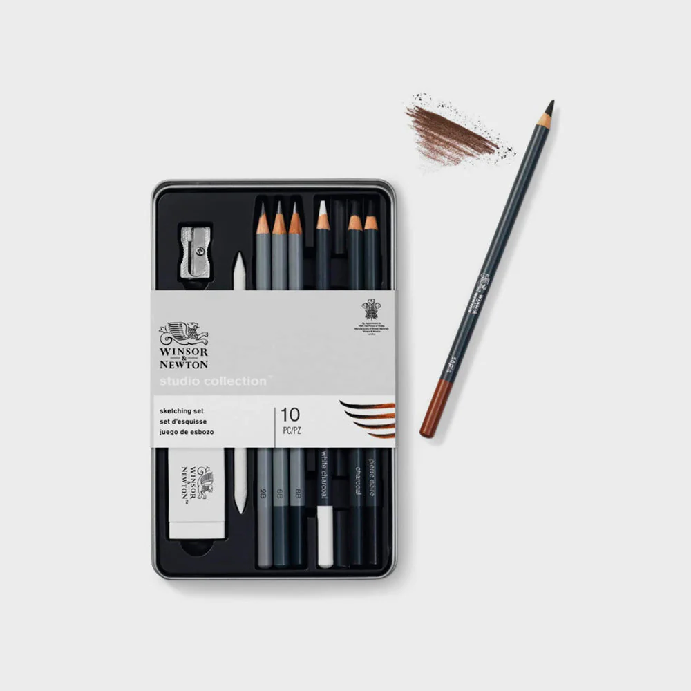 Set Esbozo WINSOR AND NEWTON Studio Collection 10 Piezas - Image 4