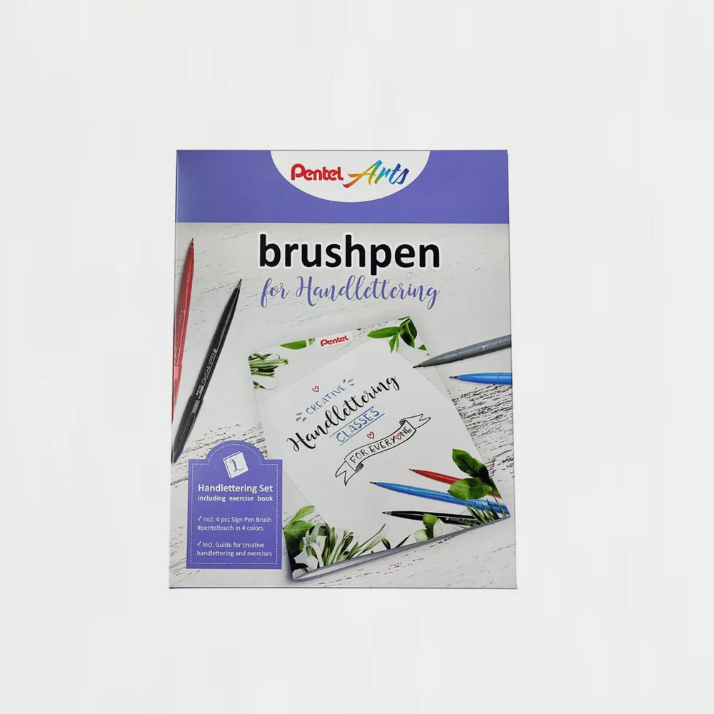 Set Lettering Pentel Touch