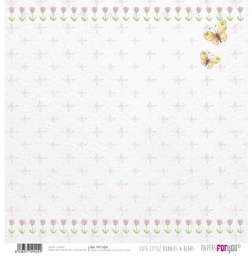 Set Papeles Scrap 30x30 Bunnies Papers For You - Image 10