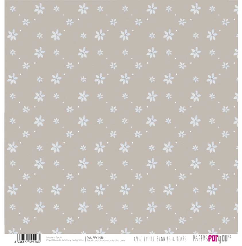 Set Papeles Scrap 30x30 Bunnies Papers For You - Image 14