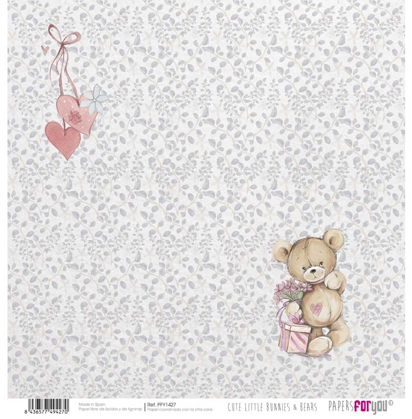 Set Papeles Scrap 30x30 Bunnies Papers For You - Image 15
