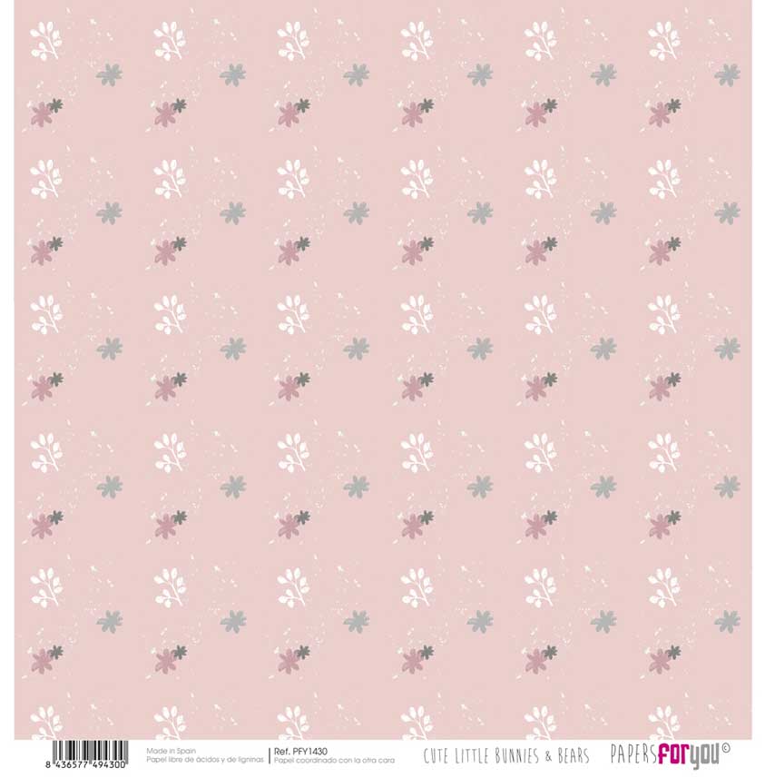 Set Papeles Scrap 30x30 Bunnies Papers For You - Image 22