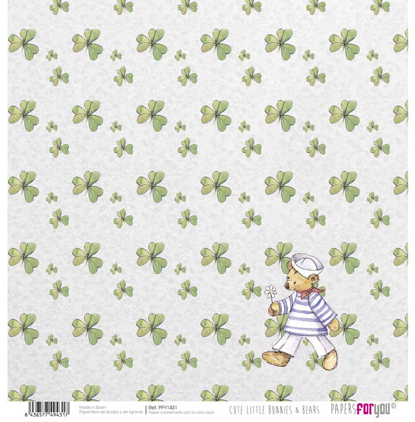 Set Papeles Scrap 30x30 Bunnies Papers For You - Image 23