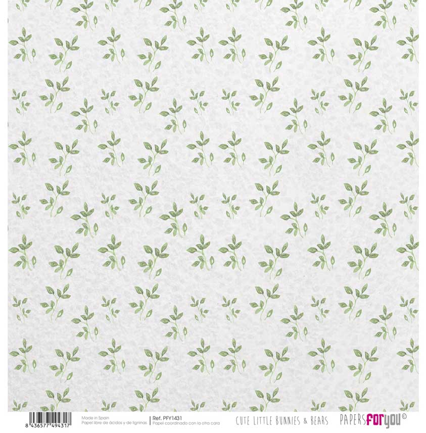 Set Papeles Scrap 30x30 Bunnies Papers For You - Image 24