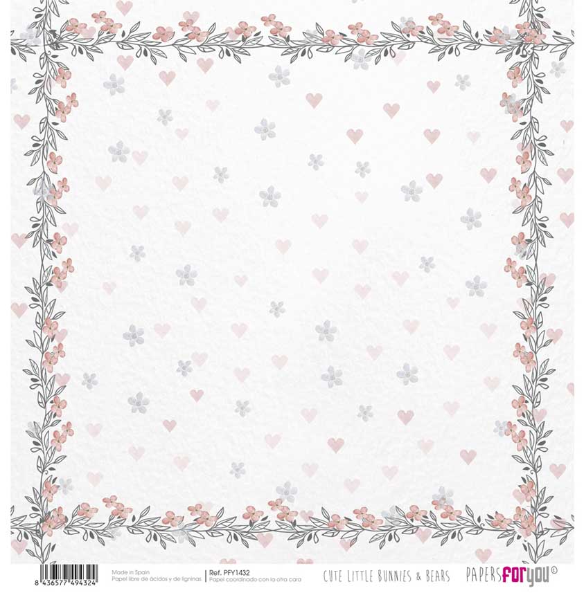 Set Papeles Scrap 30x30 Bunnies Papers For You - Image 26