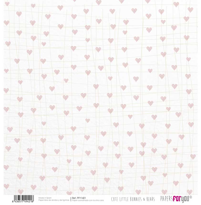 Set Papeles Scrap 30x30 Bunnies Papers For You - Image 4