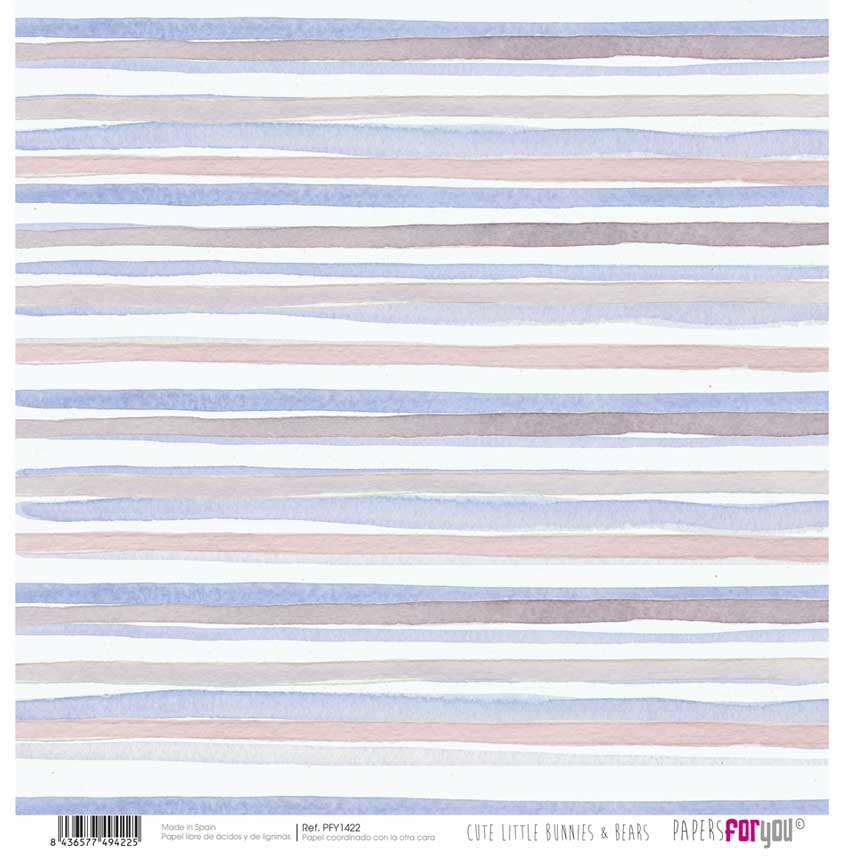 Set Papeles Scrap 30x30 Bunnies Papers For You - Image 6