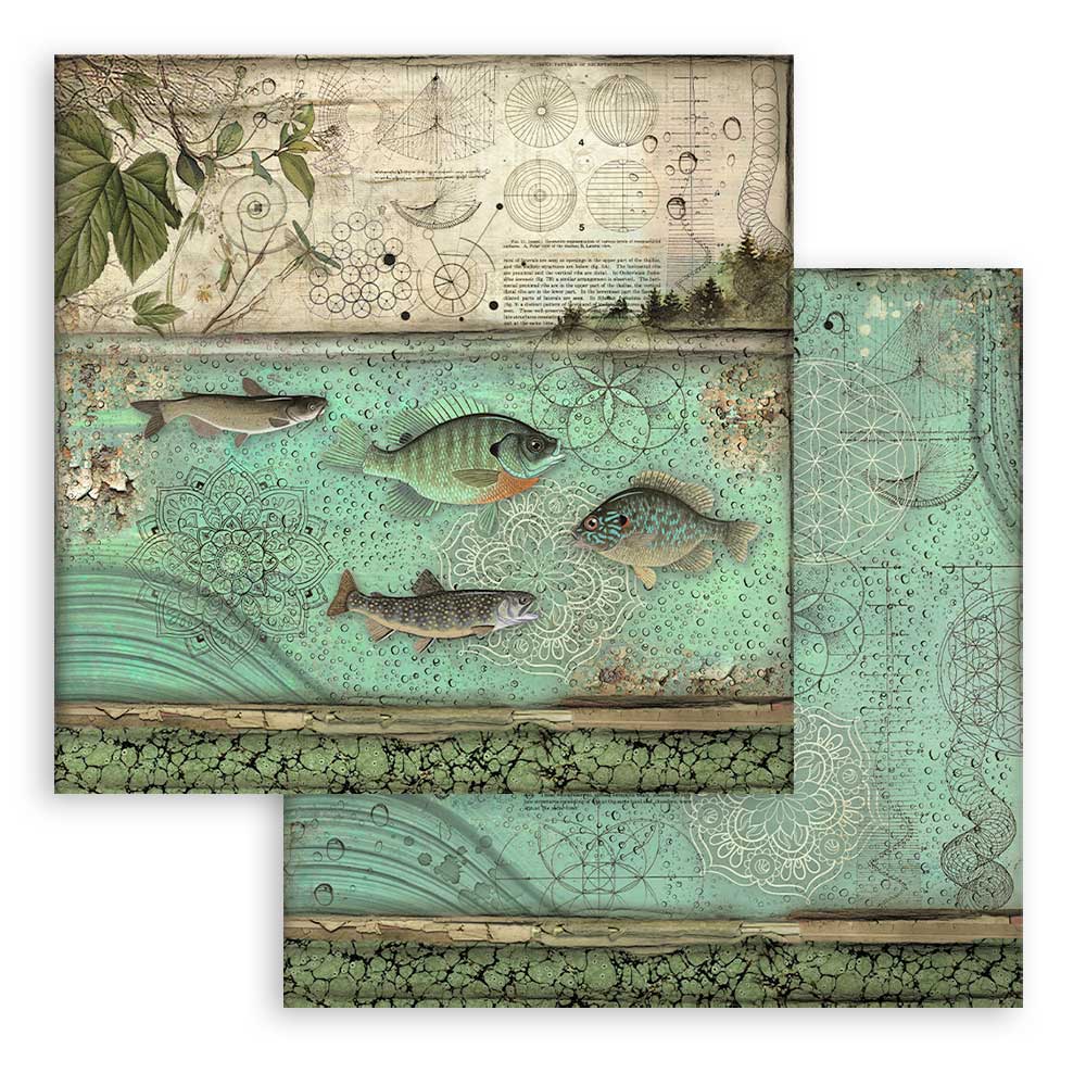 Set Papeles Scrap Forest 12x12 Stamperia - Image 9