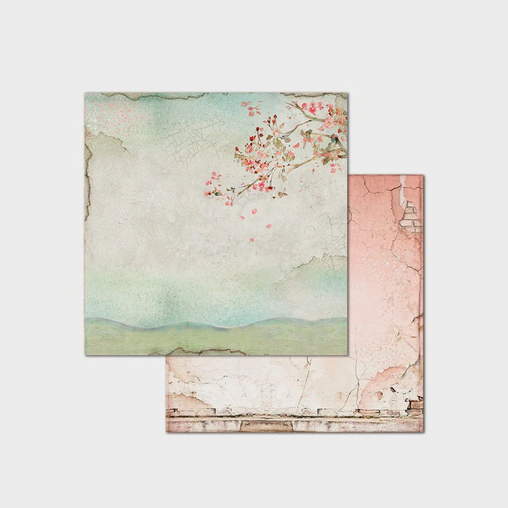 Set Papeles Scrap House of Roses 12x12" 10 Hojas Stamperia - Image 11