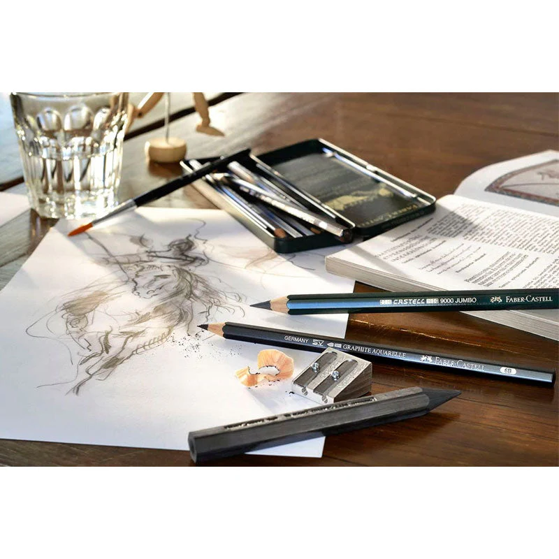 Set Pitt Monochrome 7 Piezas Faber Castell - Image 2