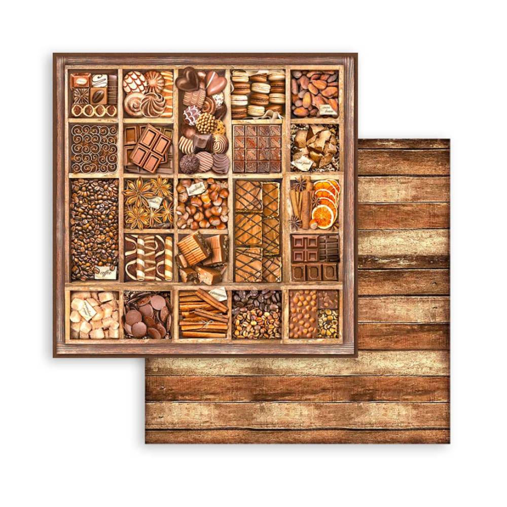 Set Scrap 10 Hojas Coffee & Chocolate - Image 10