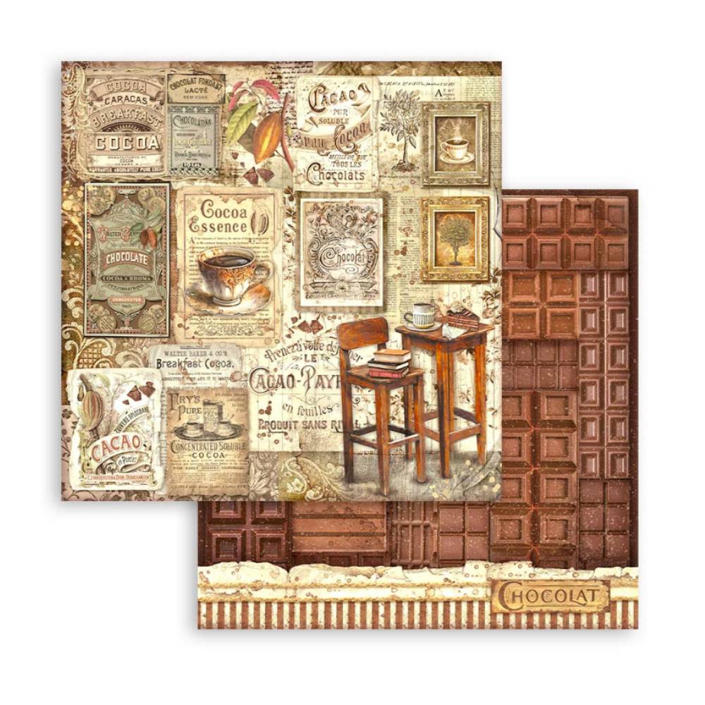 Set Scrap 10 Hojas Coffee & Chocolate - Image 5