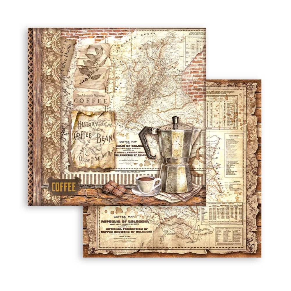 Set Scrap 10 Hojas Coffee & Chocolate - Image 7