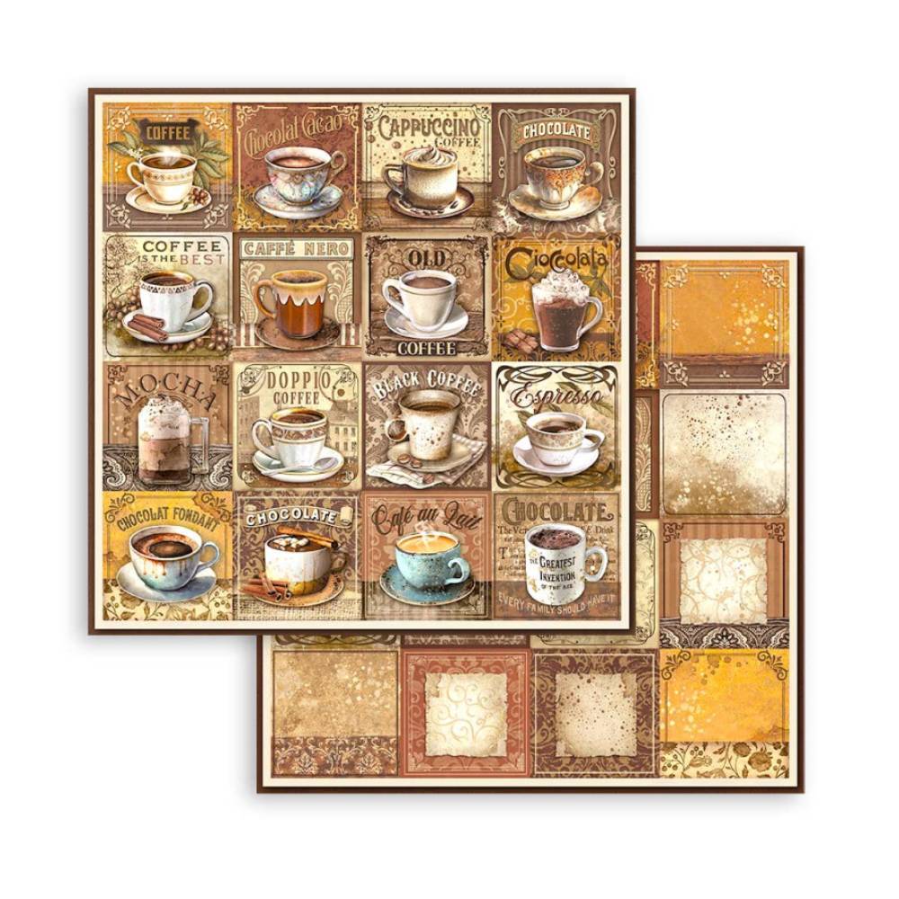 Set Scrap 10 Hojas Coffee & Chocolate - Image 9