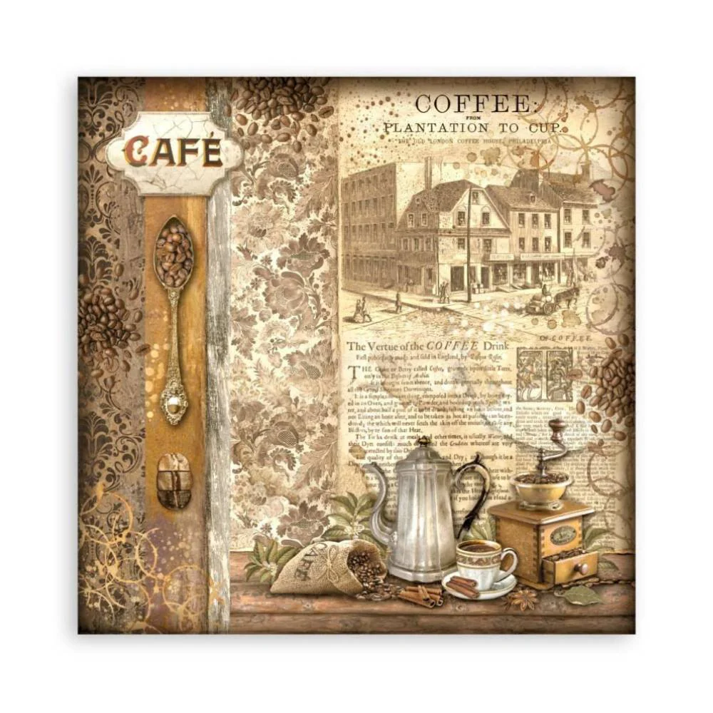 Set Scrap 22 Hojas Coffee & Chocolate - Image 7
