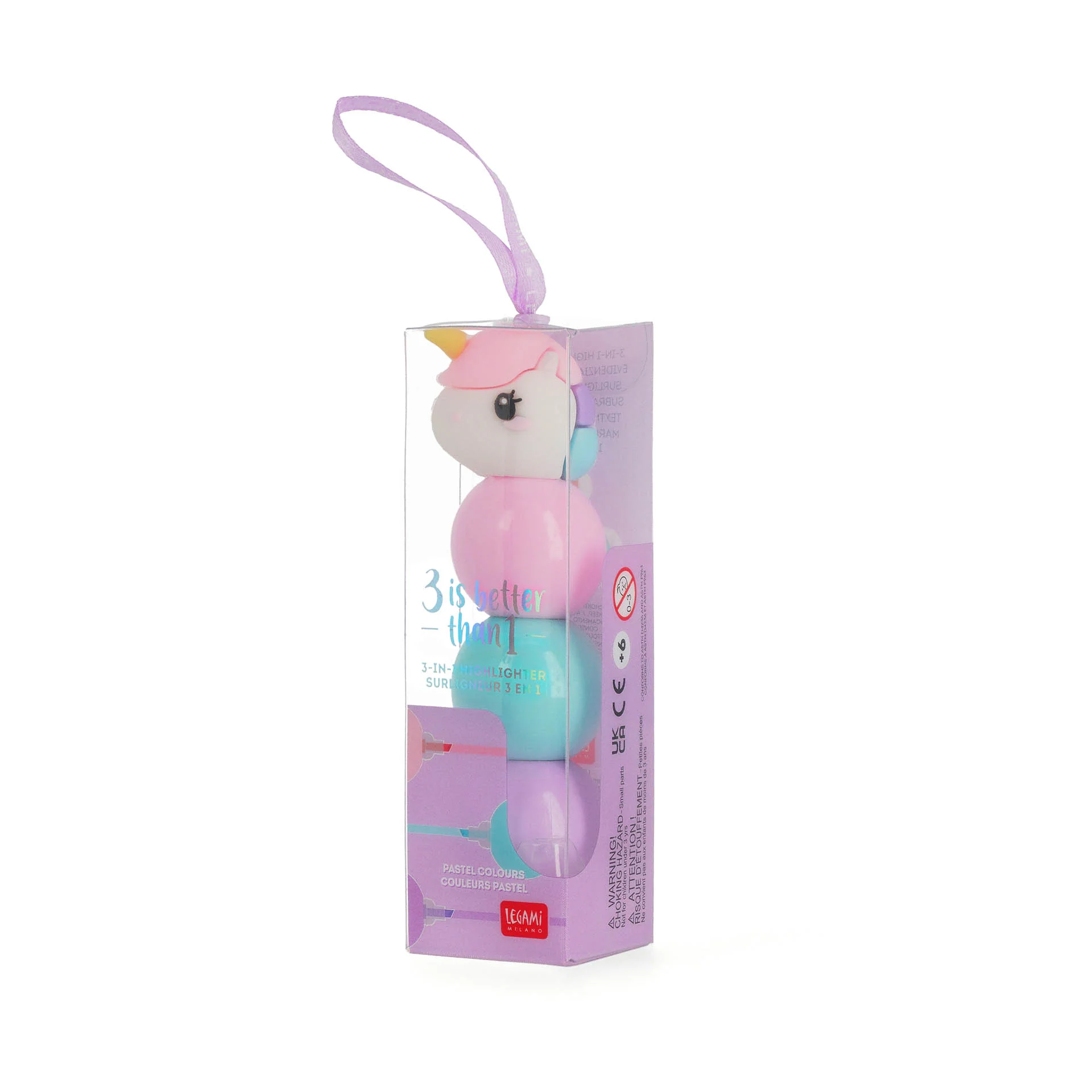 Set Subrayadores 3 en 1 Unicornio Legami - Image 5