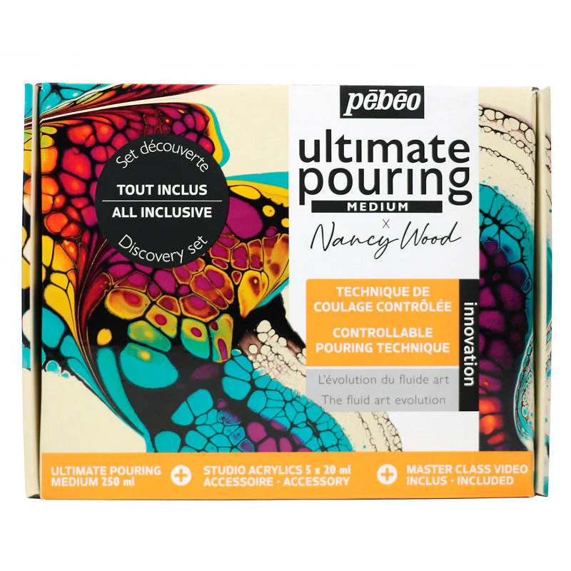 Set Ultimate Pouring Nancy Wood Pebeo - Image 2