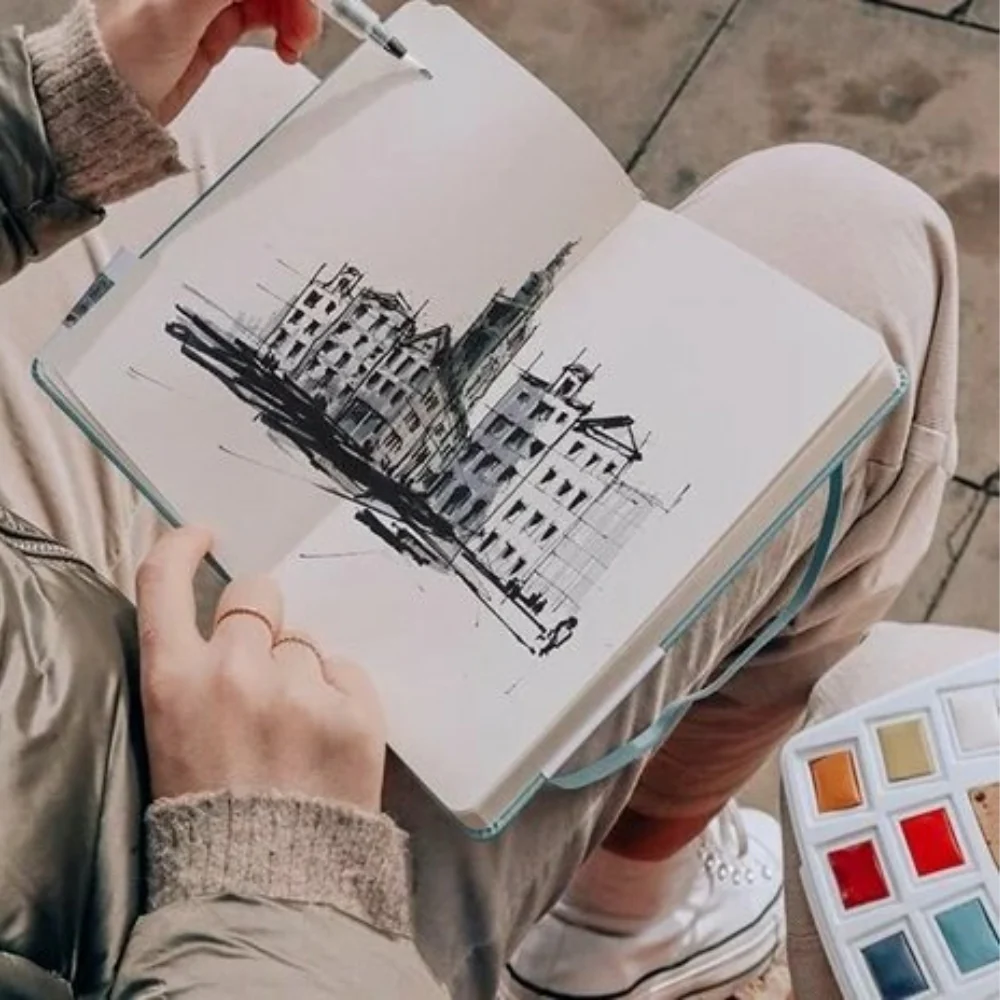 Set Urban Sketching Negro Talens - Image 3