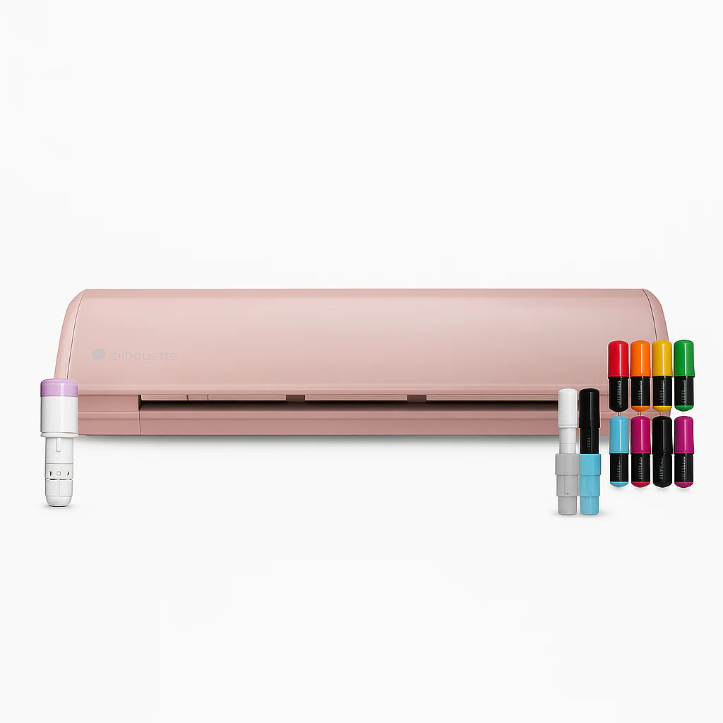 Silhouette Cameo 5 Rosa + Cuchilla/Adaptador/8 Rotuladores - Image 15