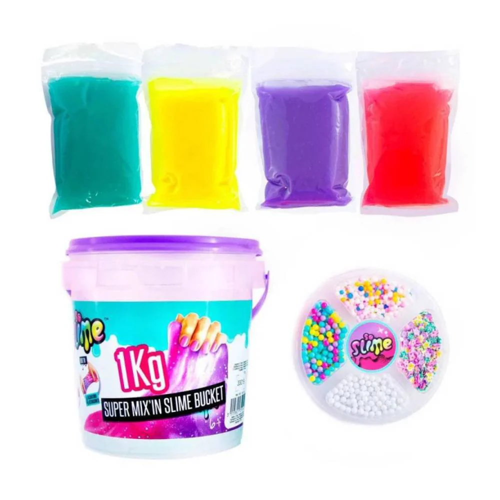 Slime Super Mix Bucket 1Kg Canal Toys - Image 2