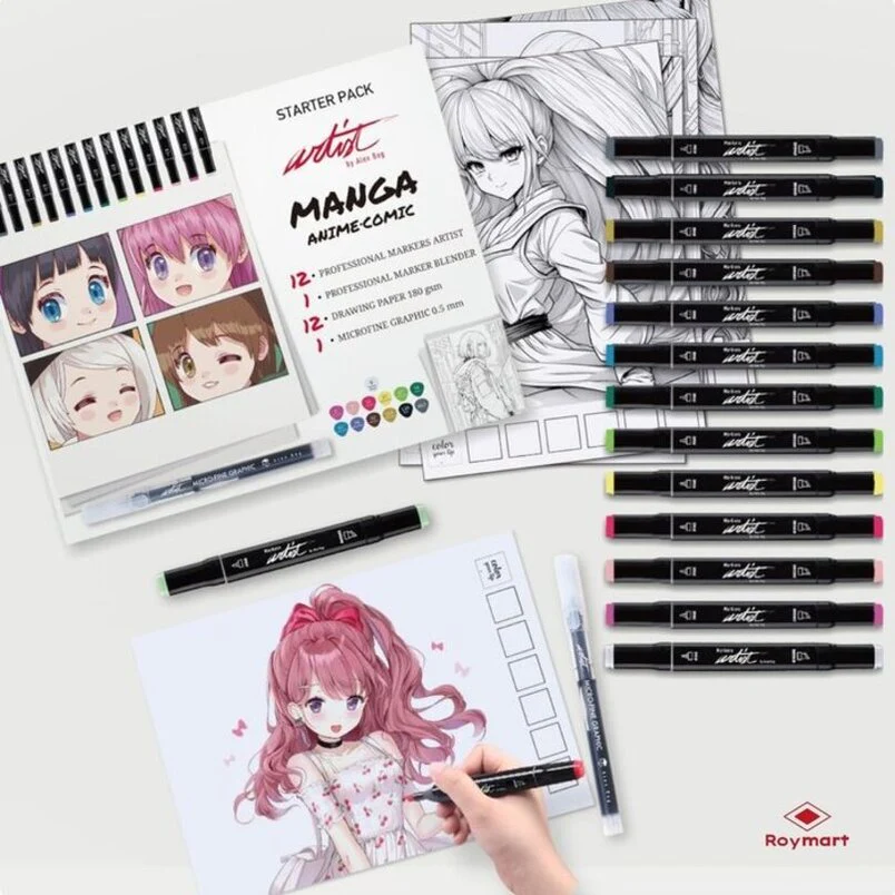 Starter Pack Manga Colorear Alex Bog - Image 2