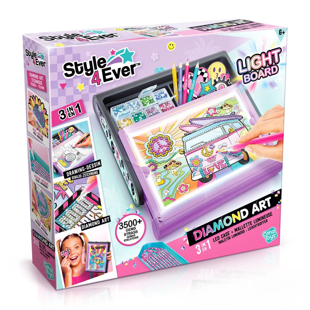 Style 4 Ever Maletín LED Diamond Art - Image 2