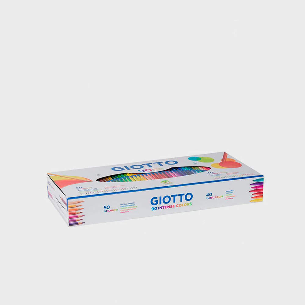 Supercaja con 50 Lápices Colores + 40 Rotuladores GIOTTO - Image 2