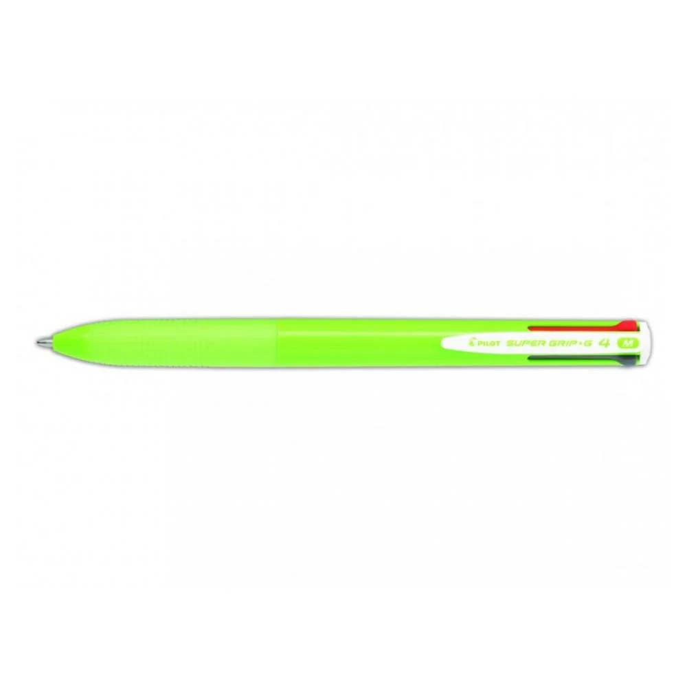 Supergrip G 4 Colores Verde Lima Pilot