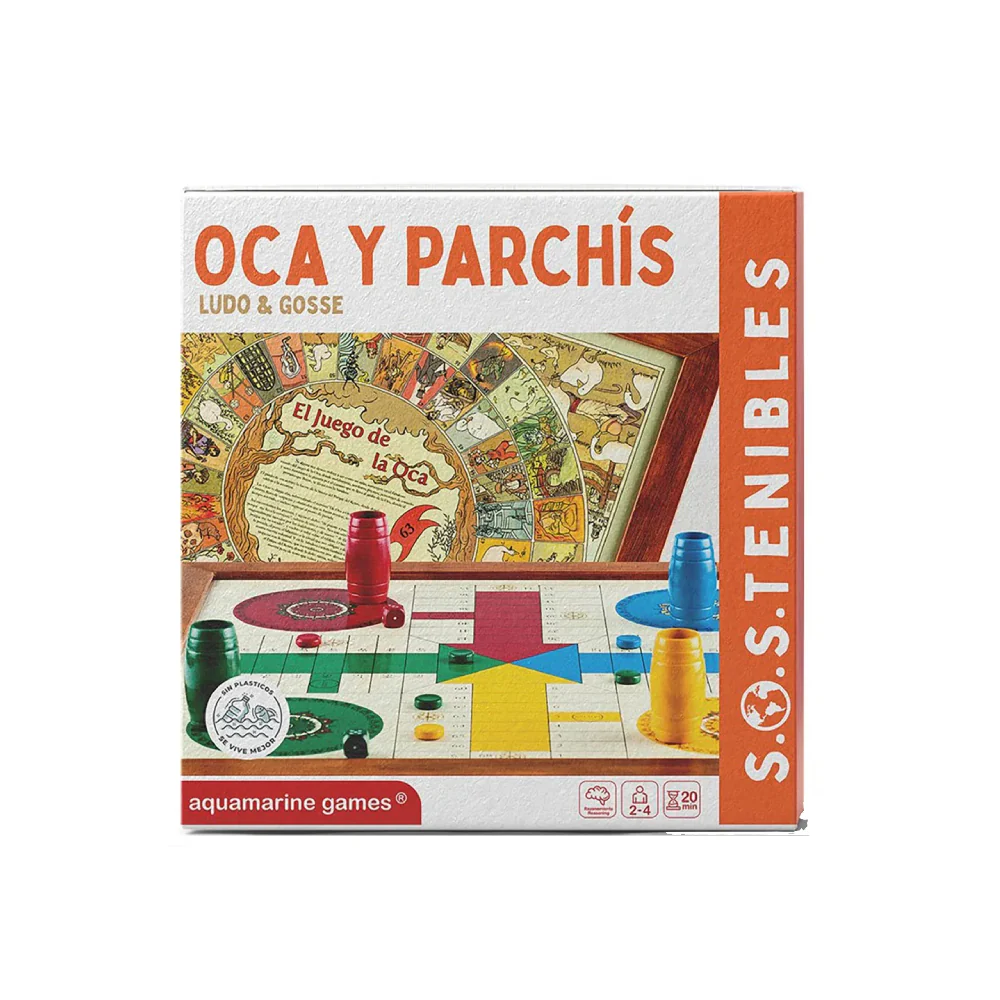 Tablero Oca/Parchís Juego de Mesa Sostenible - Image 2