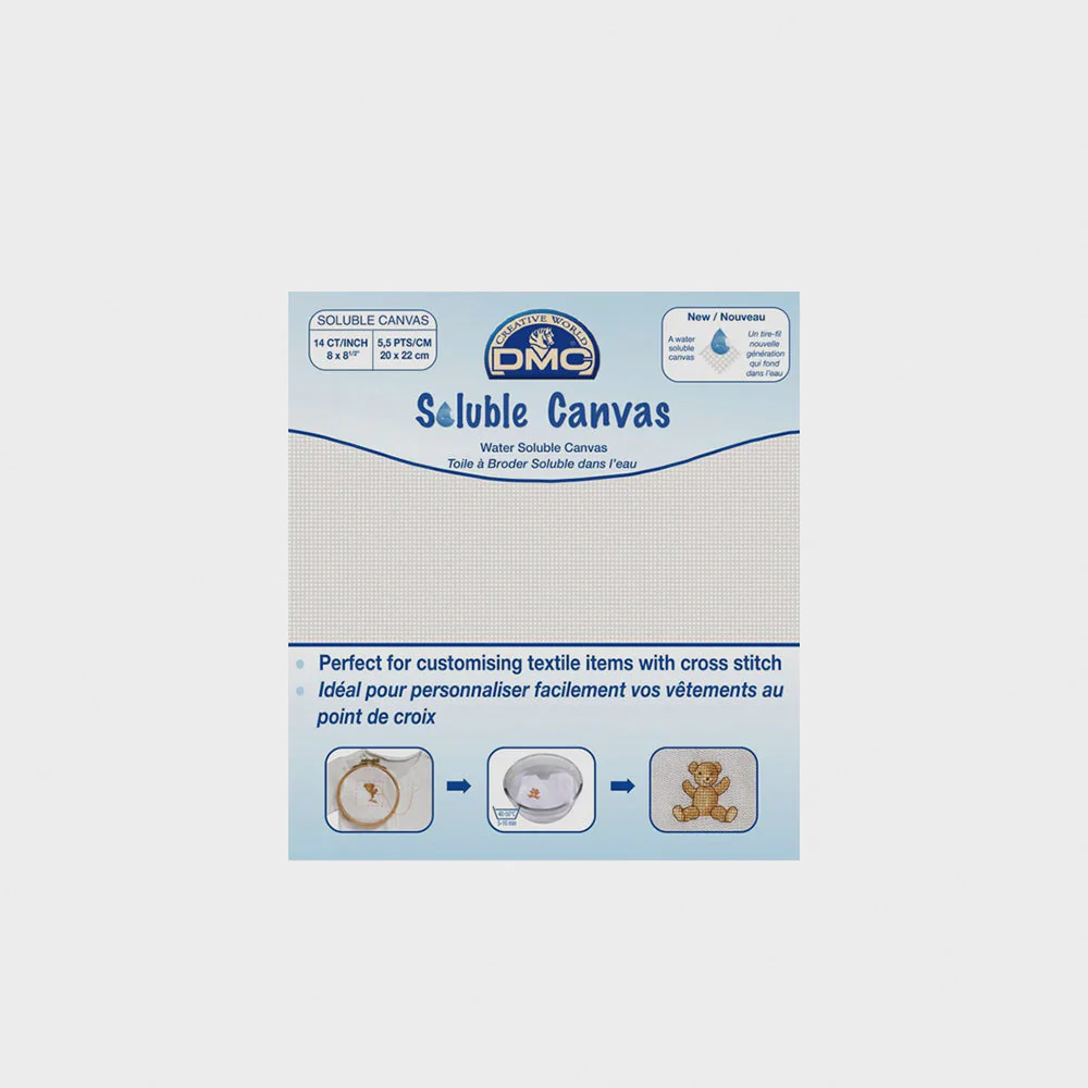 Tela para Bordar Soluble en Agua DMC
