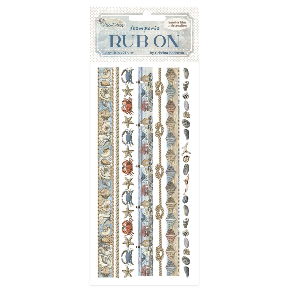 Transferibles Rub-On Silent Sea Stamperia - Image 6