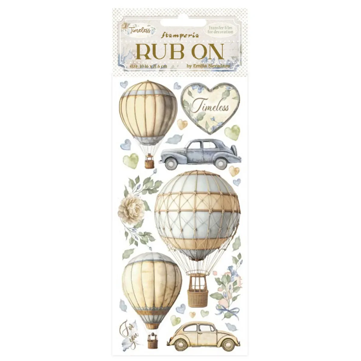 Transferibles Rub-On Timeless Stamperia - Image 2