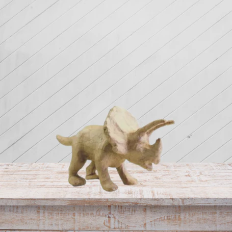 Triceratops Mediano Cartón Décopatch - Image 2