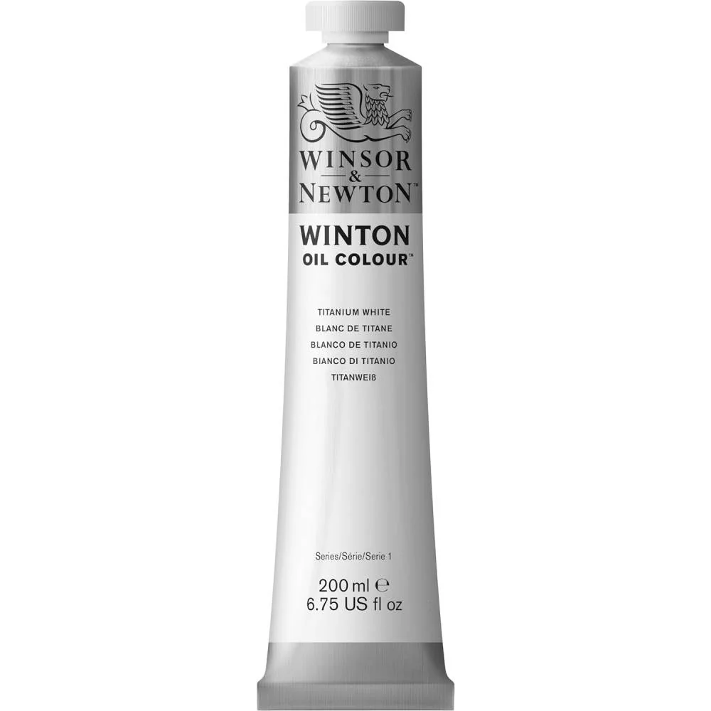 Tubo Óleo Winton 200ml Blanco Tintanio Winsor & Newton - Image 3