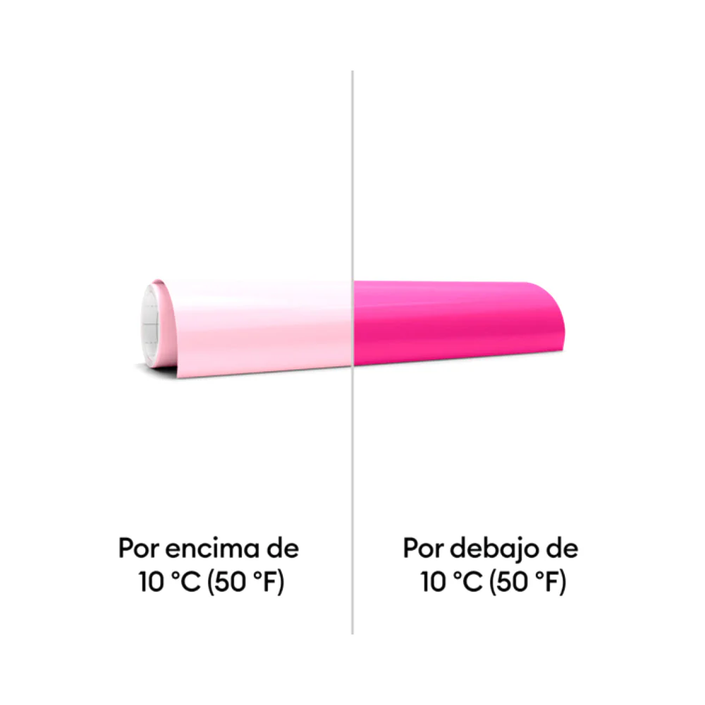 Vinilo Adhesivo Colour Change Frío Rosa Claro Cricut - Image 2
