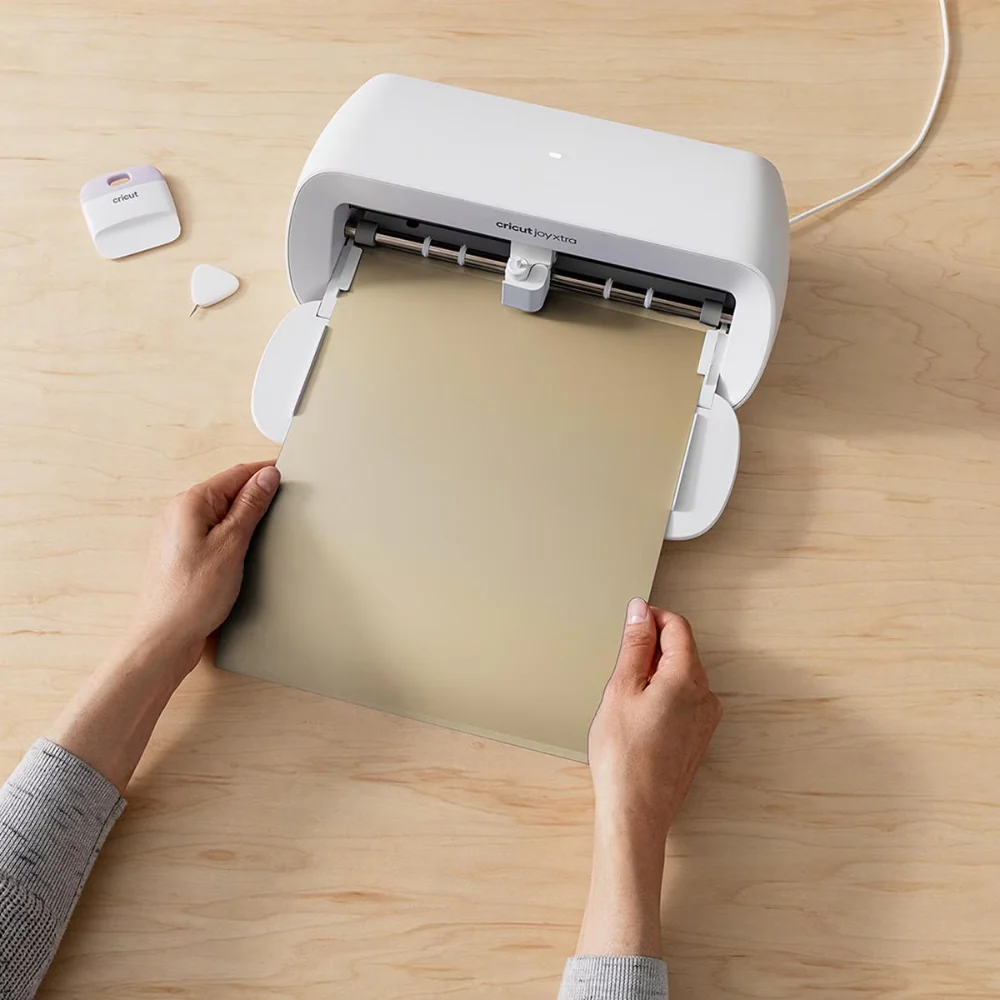 Vinilo Smart Iron-On Termotransferible Dorado 24x61 Cricut Joy Xtra - Image 5