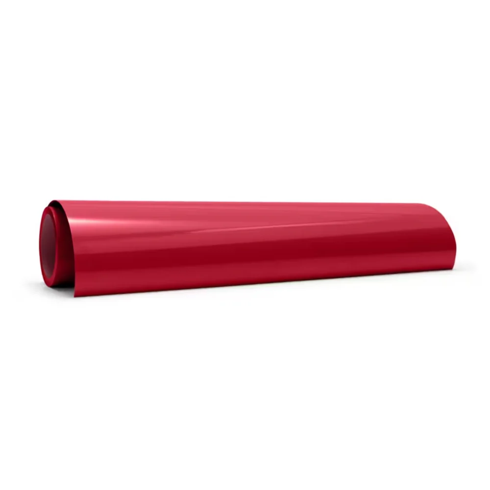 Vinilo Smart Iron-On Termotransferible Rojo 24x61 Cricut Joy Xtra - Image 2