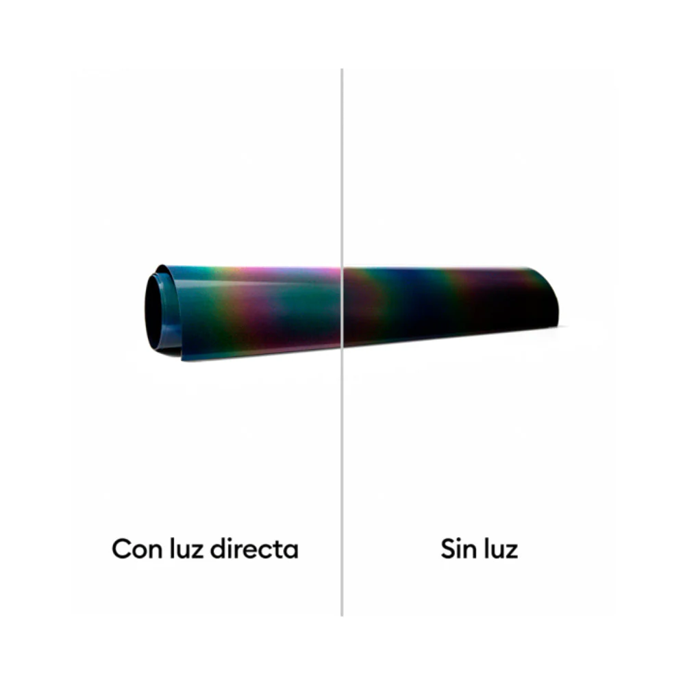 Vinilo Textil Termoadhesivo Reflectante Arcoiris Cricut - Image 2