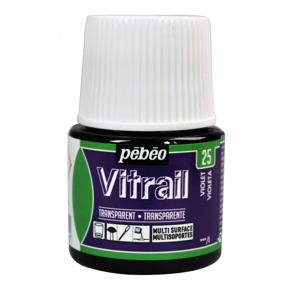 Vitrail Transparente Pintura Vidrio 45 ml Pebeo - Image 10